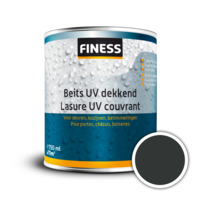 FINESS Beits UV Dekkend (glans) Diep zwart 2596 750 ml bu FINESS Beits UV Dekkend (glans) Diep zwart 2596 750 ml bu