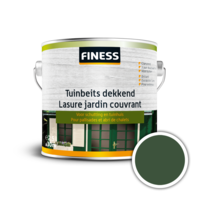 FINESS Beits Tuinhuis dek. glans  bu 2,5 L Midden groen 2503 FINESS Beits Tuinhuis dek. glans  bu 2,5 L Midden groen 2503