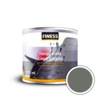 FINESS Hoogglanslak Warm grijs 14292 250 ml bi/bu FINESS Hoogglanslak Warm grijs 14292 250 ml bi/bu