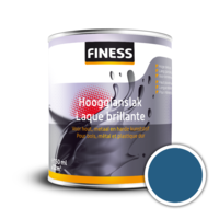 FINESS Hoogglanslak Helder blauw 1429 750 ml bi/bu FINESS Hoogglanslak Helder blauw 1429 750 ml bi/bu