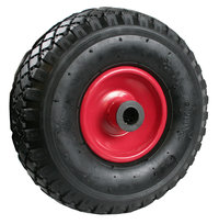 Wiel + band klein 3.00-4" stalen velg