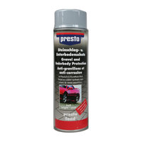Presto anti steenslag grijs 500 ml Presto anti steenslag grijs 500 ml
