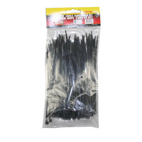 Tie ribs 3.6 x 150 mm 100 dlg zwart