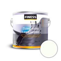 FINESS Zijdeglanslak Gebroken wit (RAL 9010) 14205 2,5 L bi/bu