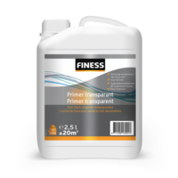FINESS Primer Transparant (voorstrijk) Kleurloos  2,5 L bi