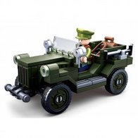 WWII Allied Light Truck M38-B0682 #16091 bouwstenen Sluban