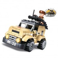 Patrol Car M38-B0587A #16075 bouwstenen Sluban