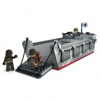WWII Landing Craft Assault M38-70070 #16196 bouwstenen Sluban