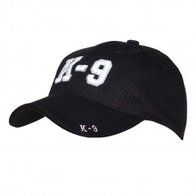 Baseball cap K-9 Zwart