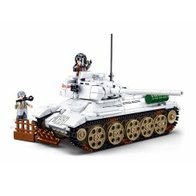 Battle of Budapest-tank (white) M38-B0978 #16173 bouwstenen Sluban