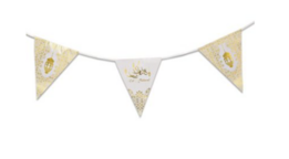 Eid Mubarak PET flagline, 6m/10 vlaggen 2020