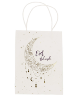 Cadeautasjes 'Eid Mubarak' - 20 x 10 x 27 cm - 6 stuks