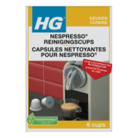 HG Nespresso® reinigingscups