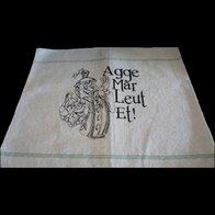 Dweil Groot Peperbus Zeefdruk