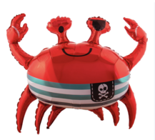 folieballon krab 93x75cm