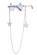 Bril sterren met ketting
