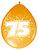 Ballonnen  30cm 75 Jaar /8