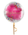 folieballon hartelijk gefeliciteerd - 43 cm