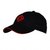 Baseball cap Fostex rood logo Zwart