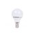 LED lamp bol filament G45 4W E14 dimbaar