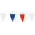Vlaggenlijn r/wit/bl 10 mtr 20x30 cm