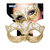 Oogmasker Venice felina goud
