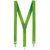 Bretels Basic neongroen UV