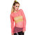 Visnet shirt neonroze UV (M/L)