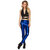Legging Glance blauw (M stretch)