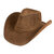 Cowboyhoed Wyoming bruin (leatherlook)