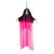 Hangdecoratie Skelet neon spook 4 kleuren ass. UV (55 cm)