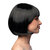 Pruik Cabaret zwart