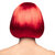 Pruik Cabaret rood