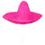 Sombrero Puebla roze (√ò 49 cm)