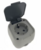 Stopcontact 1-voudig waterdicht IP54