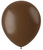 Ballonnen Chocolate Brown 33cm - 10 stuks
