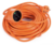 Verlengsnoer 2X1.5 niet geaard 20 mtr oranje
