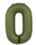 Folie ballon olive green 