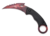 X-Treme Fixed Karambit Fire Red
