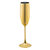 Beker Bubbles goud (12,5 cl)