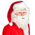 Set Kerstman (pruik, wenkbrauwen en baard)