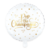 Folieballon 18" - pop the champgne - wit
