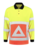 Verkeersregelaarspolo lange mouw 100% polyester