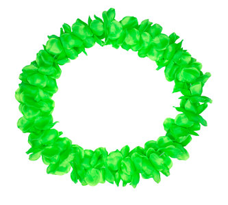 Hawai Krans Neon Groen 9.5cm