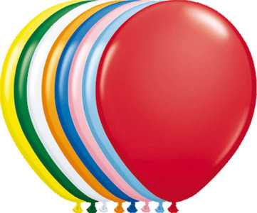 Ballonnen  30cm Std Assorti /100