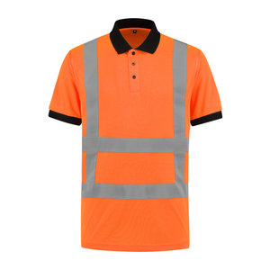 Poloshirt High Visibility RWS  oranje