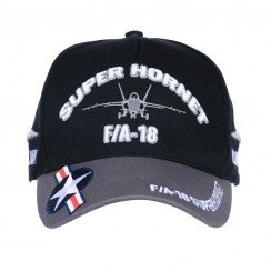 Kinder baseball cap Super Hornet F/A-18 Zwart