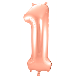 86cm Number Rose Gold