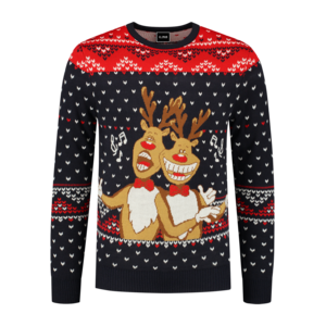 Sweater Singing Rudolphs