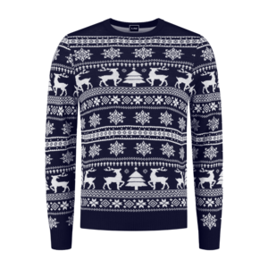 Sweater Scandinavia dark blue/white